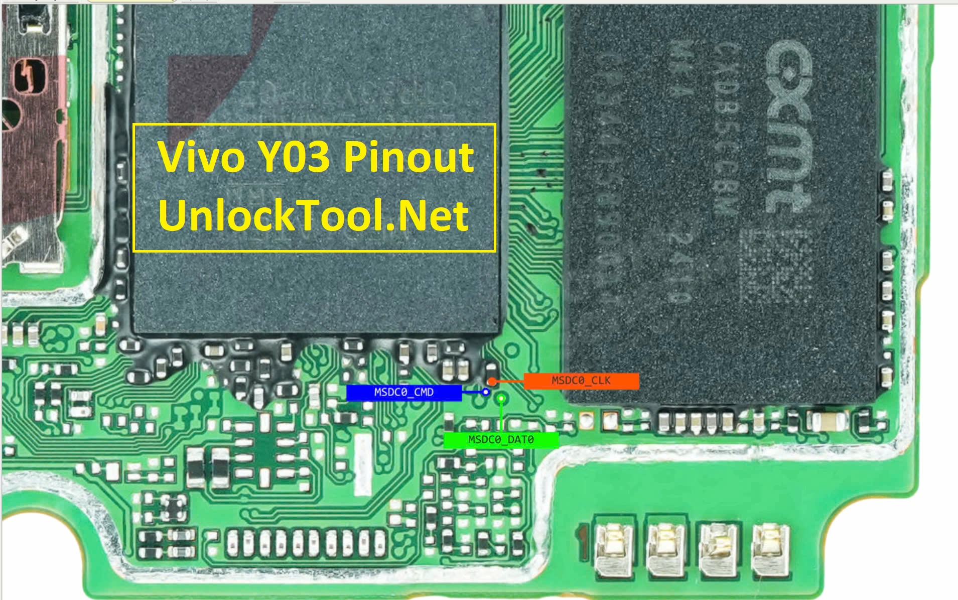 Vivo Y03 Pinout